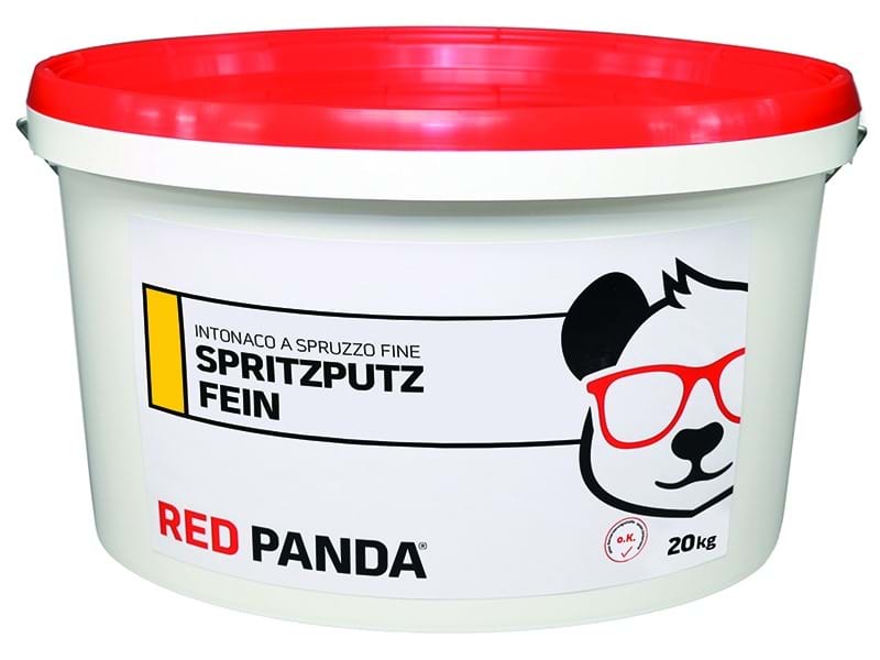Red Panda Spritzputz Fein