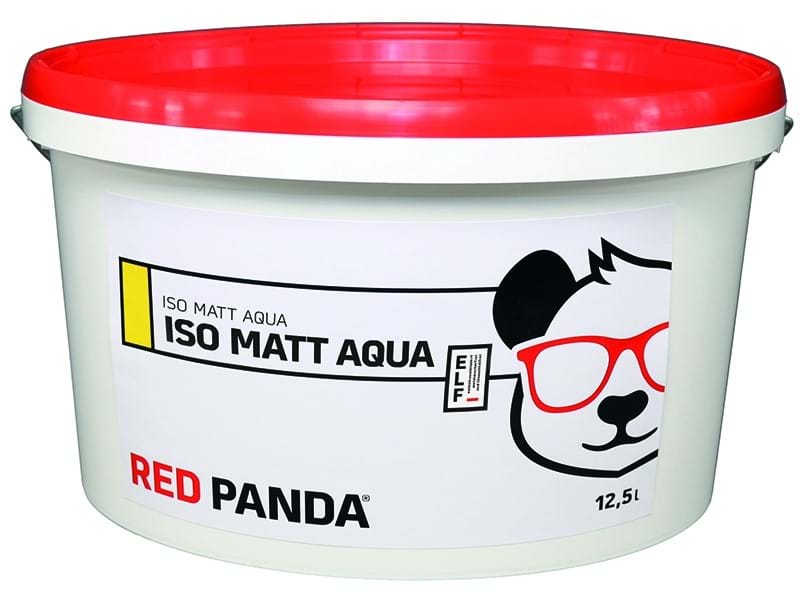 Red Panda Iso-Matt-Aqua